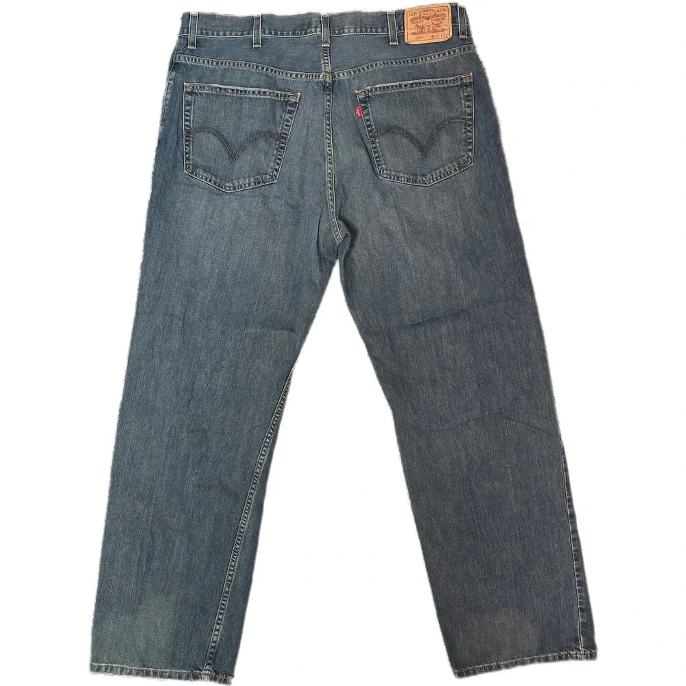 Levi's 559 Relaxed Straight Jeans Mens 40x32 Blue Good Denim 100% Cotton
